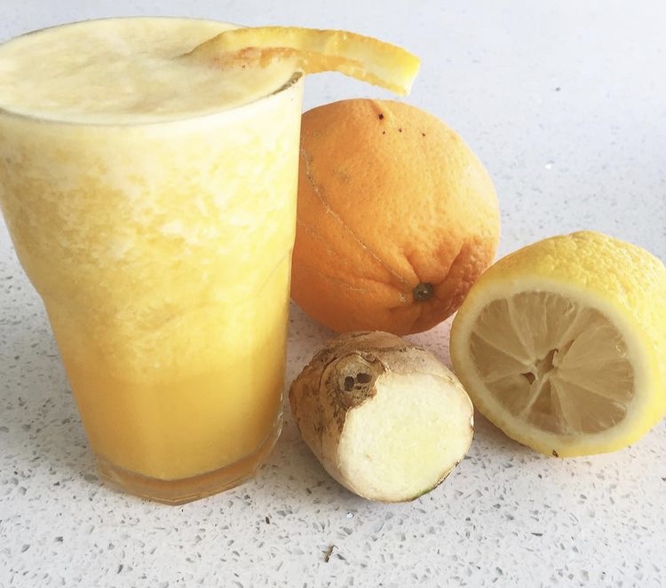 Healthy Citrus Slushie
