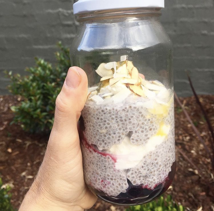 Easy Berry Chia Pudding